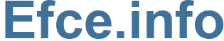 Efce.info - Efce Website
