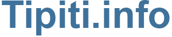 Tipiti.info - Tipiti Website