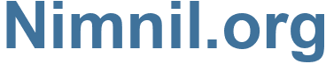 Nimnil.org - Nimnil Website