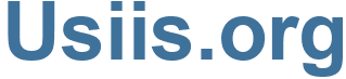 Usiis.org - Usiis Website