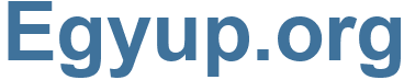 Egyup.org - Egyup Website
