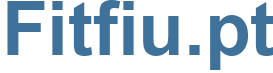 Fitfiu.pt - Fitfiu Website