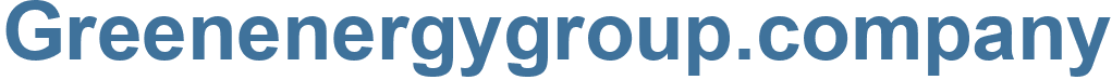 Greenenergygroup.company - Greenenergygroup Website