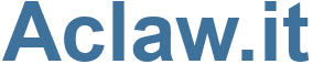 Aclaw.it - Aclaw Website