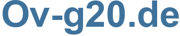 Ov-g20.de - Ov-g20 Website