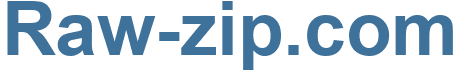 Raw-zip.com - Raw-zip Website