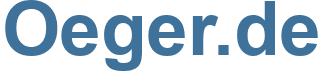 Oeger.de - Oeger Website