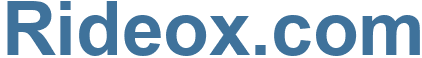Rideox.com - Rideox Website