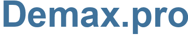 Demax.pro - Demax Website