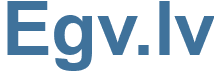 Egv.lv - Egv Website
