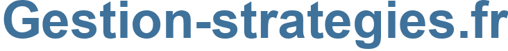 Gestion-strategies.fr - Gestion-strategies Website