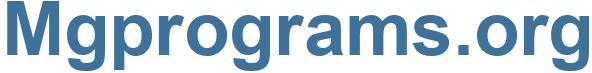 Mgprograms.org - Mgprograms Website