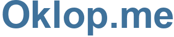 Oklop.me - Oklop Website