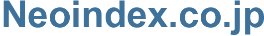 Neoindex.co.jp - Neoindex.co Website