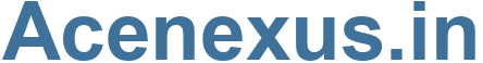 Acenexus.in - Acenexus Website