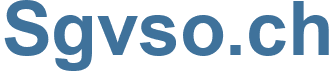 Sgvso.ch - Sgvso Website