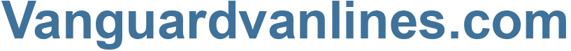 Vanguardvanlines.com - Vanguardvanlines Website