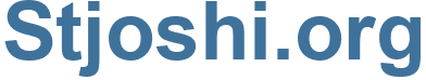 Stjoshi.org - Stjoshi Website