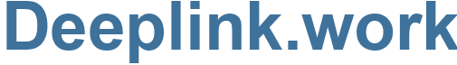 Deeplink.work - Deeplink Website