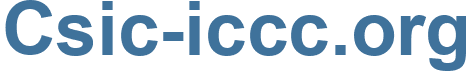 Csic-iccc.org - Csic-iccc Website