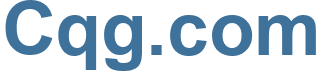 Cqg.com - Cqg Website