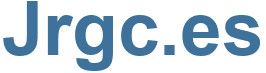 Jrgc.es - Jrgc Website