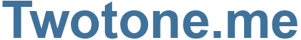Twotone.me - Twotone Website