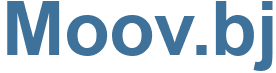 Moov.bj - Moov Website