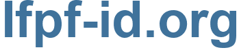 Ifpf-id.org - Ifpf-id Website