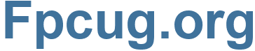 Fpcug.org - Fpcug Website