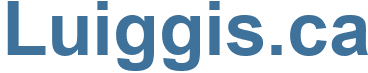 Luiggis.ca - Luiggis Website