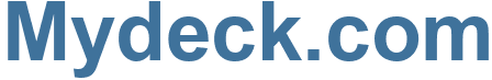 Mydeck.com - Mydeck Website