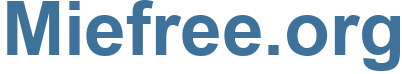Miefree.org - Miefree Website