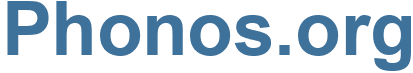 Phonos.org - Phonos Website