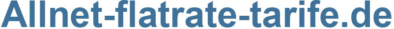 Allnet-flatrate-tarife.de - Allnet-flatrate-tarife Website
