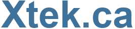 Xtek.ca - Xtek Website