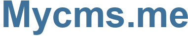 Mycms.me - Mycms Website