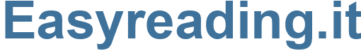 Easyreading.it - Easyreading Website
