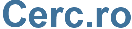 Cerc.ro - Cerc Website