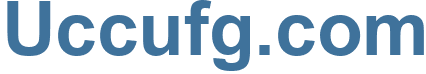 Uccufg.com - Uccufg Website