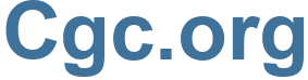 Cgc.org - Cgc Website