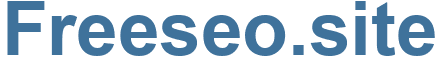Freeseo.site - Freeseo Website