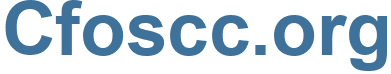 Cfoscc.org - Cfoscc Website