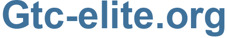 Gtc-elite.org - Gtc-elite Website