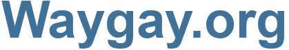 Waygay.org - Waygay Website
