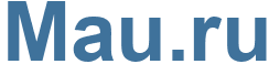 Mau.ru - Mau Website