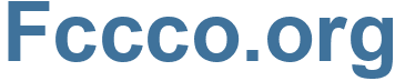 Fccco.org - Fccco Website