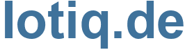Iotiq.de - Iotiq Website