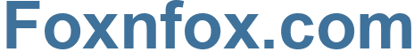 Foxnfox.com - Foxnfox Website