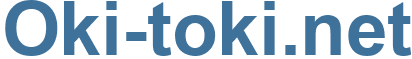Oki-toki.net - Oki-toki Website